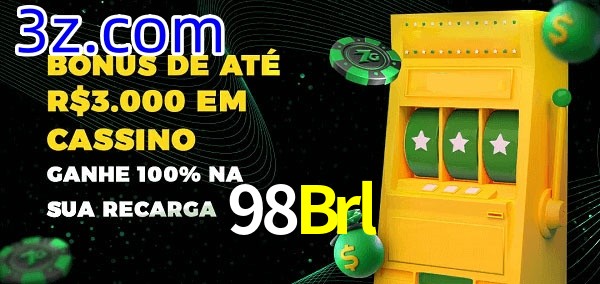 98Brl melhor bônus de depósito