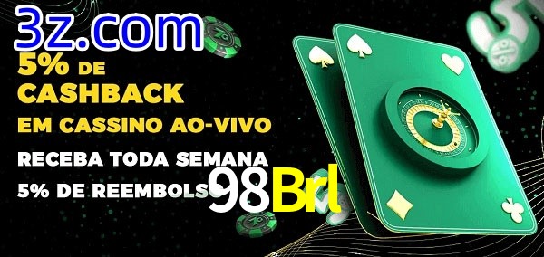 Promoções do cassino ao Vivo 98Brl